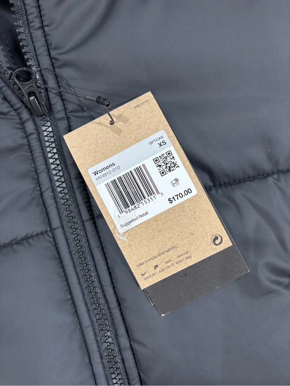 Size XS - Nike Sportswear Women's Therma FIT Loose Parka Jacket NEW | HV4912-010